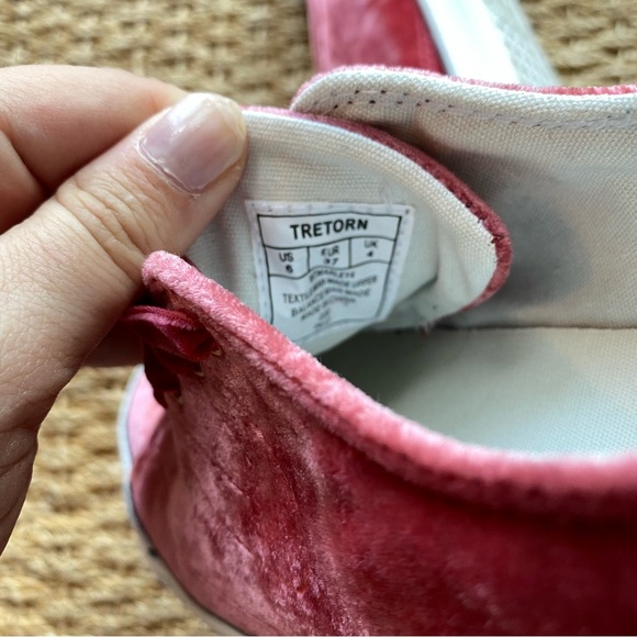 Tretorn Marley begonia sneakers size 6 velvet - Picture 6 of 7